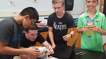 Gowana accelerated Earth Science students conduct a density inquiry lab. More photos… Gowana accelerated Earth Science students conduct a density inquiry lab. More photos…