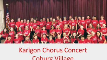 Karigon chorus sang for the residents of Coburg Village. Karigon chorus sang for the residents of Coburg Village.