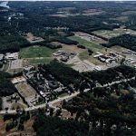 Aerial view of campus 1998
