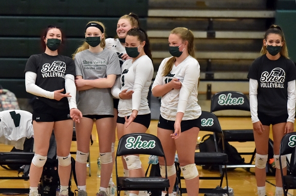 04/19/21 Girls Volleyball vs Guilderland. 
