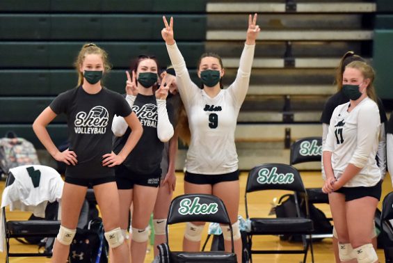 04/19/21 Girls Volleyball vs Guilderland.