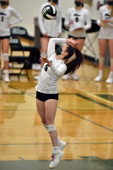 04/19/21 Girls Volleyball vs Guilderland. 