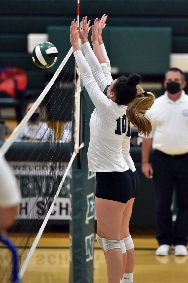 04/19/21 Girls Volleyball vs Guilderland. 