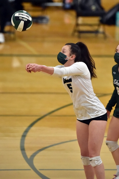 04/19/21 Girls Volleyball vs Guilderland. 