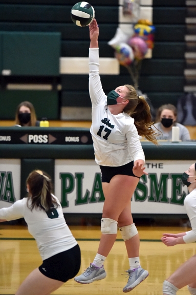04/19/21 Girls Volleyball vs Guilderland. 