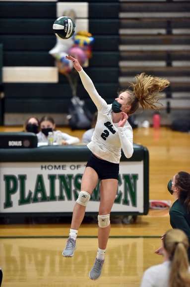 04/19/21 Girls Volleyball vs Guilderland. 