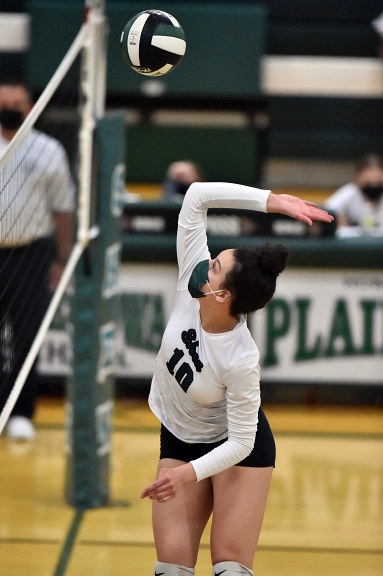04/19/21 Girls Volleyball vs Guilderland. 