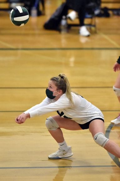 04/19/21 Girls Volleyball vs Guilderland. 