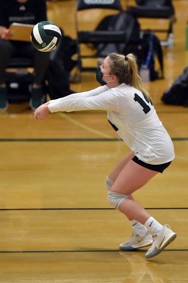 04/19/21 Girls Volleyball vs Guilderland. 