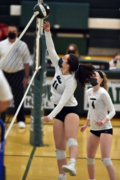 04/19/21 Girls Volleyball vs Guilderland. 