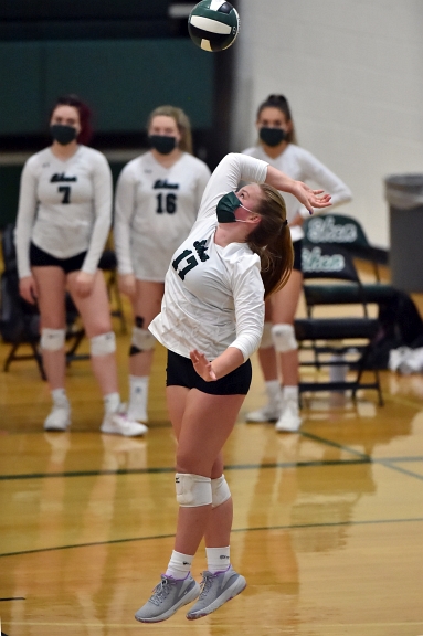 04/19/21 Girls Volleyball vs Guilderland. 
