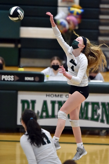 04/19/21 Girls Volleyball vs Guilderland. 