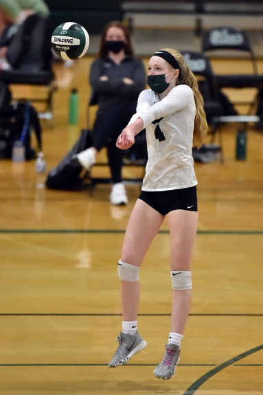 04/19/21 Girls Volleyball vs Guilderland. 