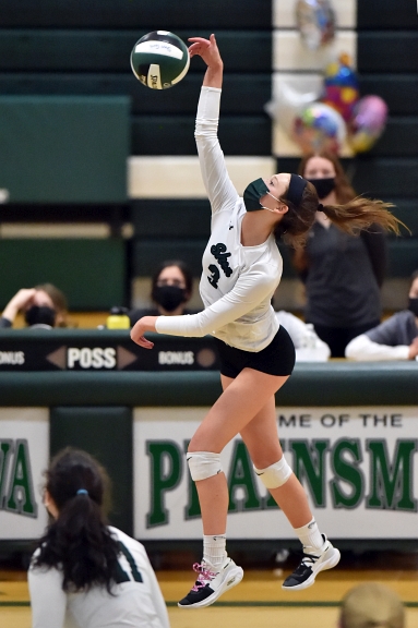 04/19/21 Girls Volleyball vs Guilderland. 