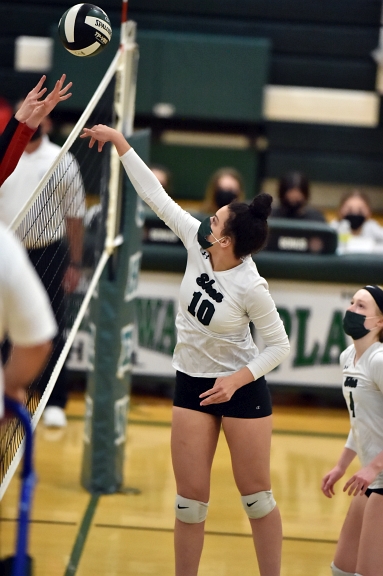 04/19/21 Girls Volleyball vs Guilderland. 