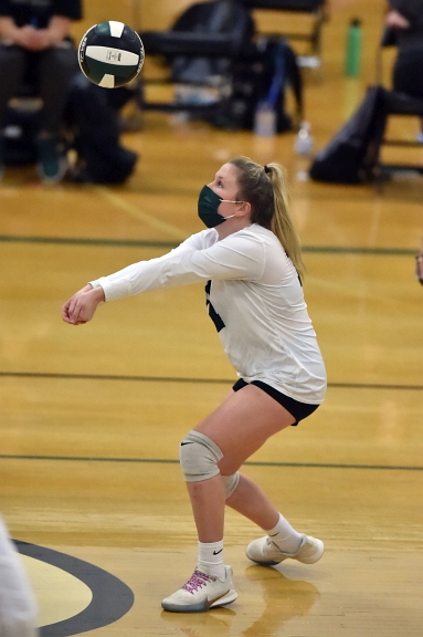 04/19/21 Girls Volleyball vs Guilderland. 
