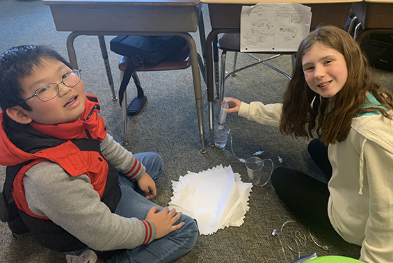 Chango 5th Graders make water pumps!
