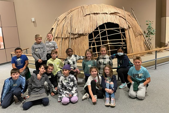 Chango fourth grader's trip to the New York State Museum. 
