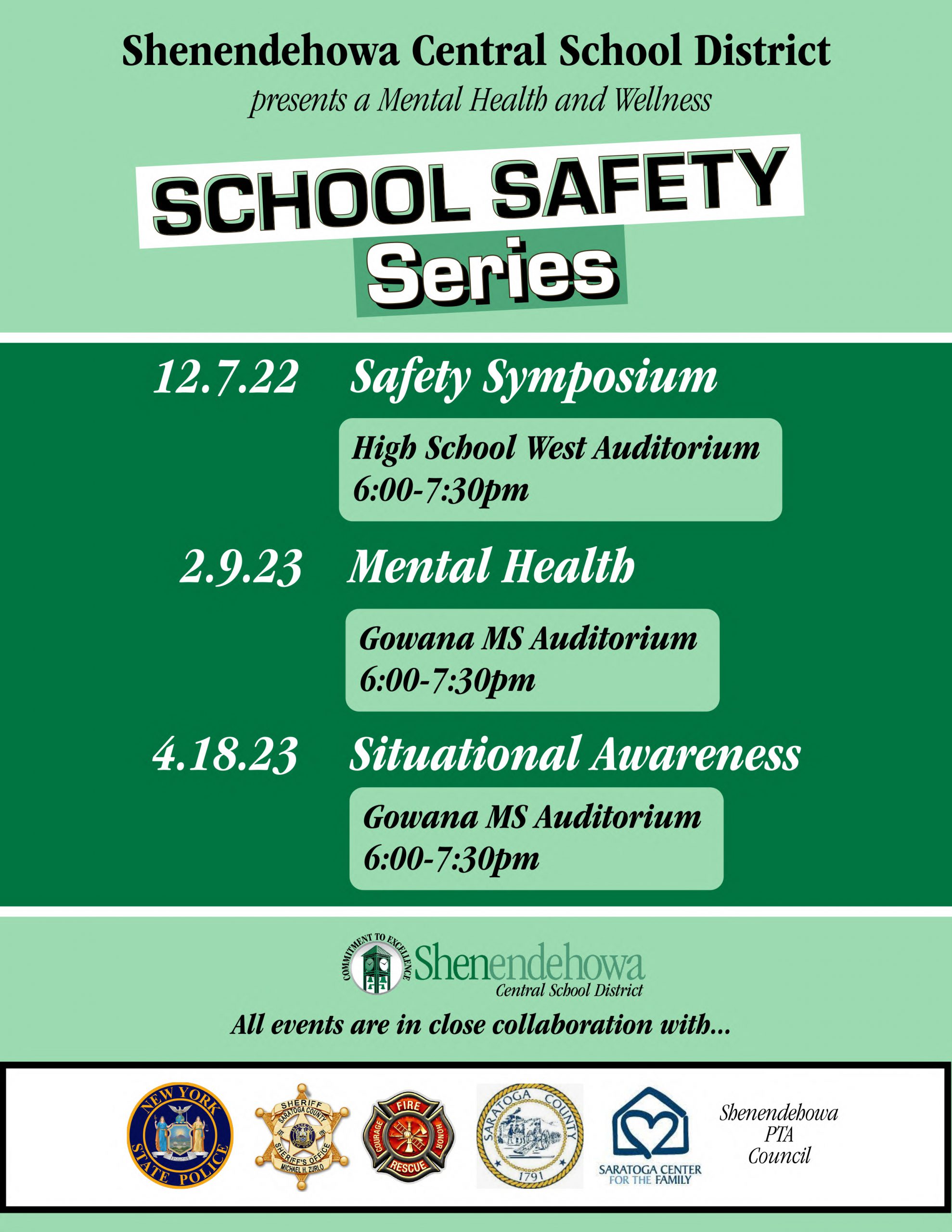 safety series flyer