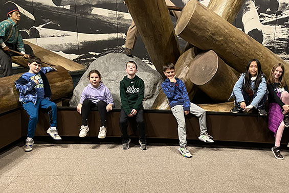 Chango fourth grader's trip to the New York State Museum. 