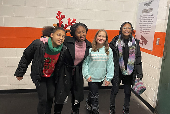 Shatekon gr. 5 takes to the ice! Happy Winter Break!