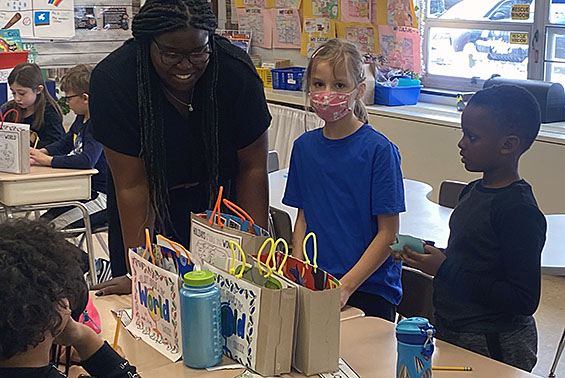 Alicia Bowman's 3rd grade class at Karigon provide a lot of thoughtful responses on their exercise called “What does culture mean?” 
