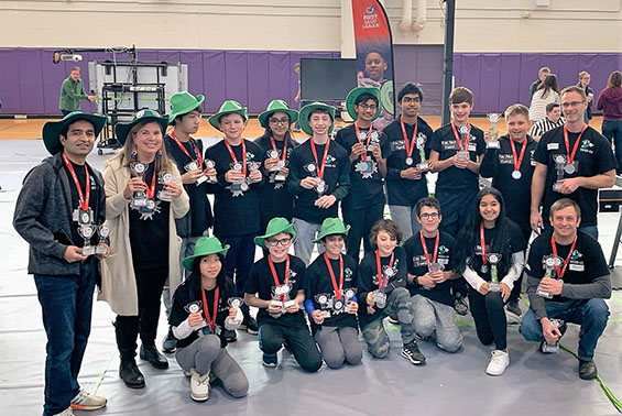 Two Shenendehowa Middle School teams participated in the Hudson Valley FIRST LEGO League (FLL) Qualifying tournament at Ballston Spa and advanced to the Championship level