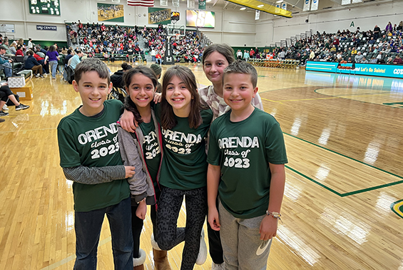 Orenda students have fun at Educational Day at Siena. 