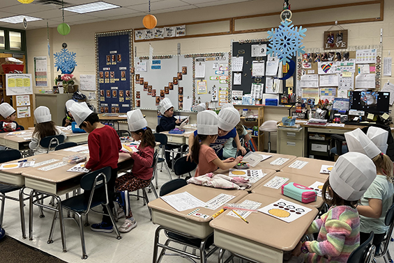 Mrs. Russell's first graders at Shatekon become How-to writers