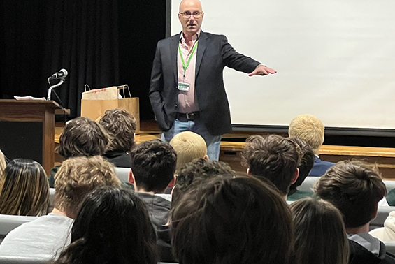 The Business Department hosted “Business Week” at High School East.