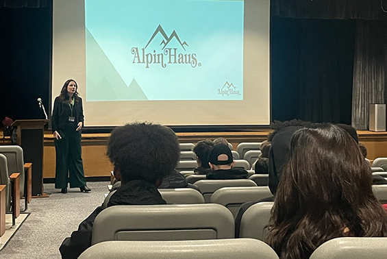 The Business Department hosted “Business Week” at High School East.