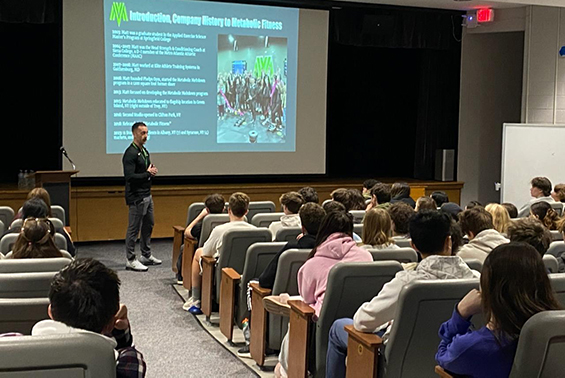 The Business Department hosted “Business Week” at High School East.