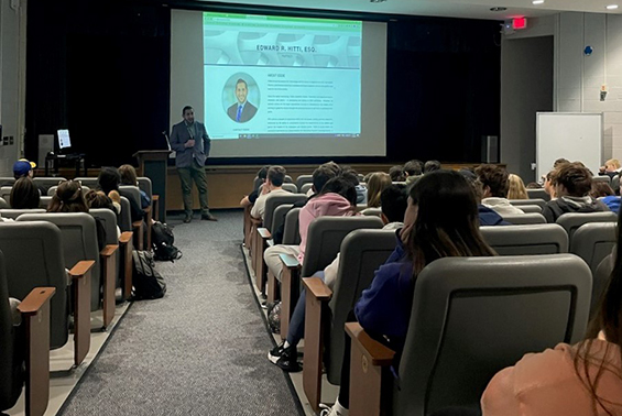 The Business Department hosted “Business Week” at High School East.