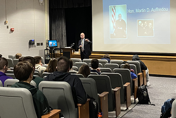 The Business Department hosted “Business Week” at High School East.