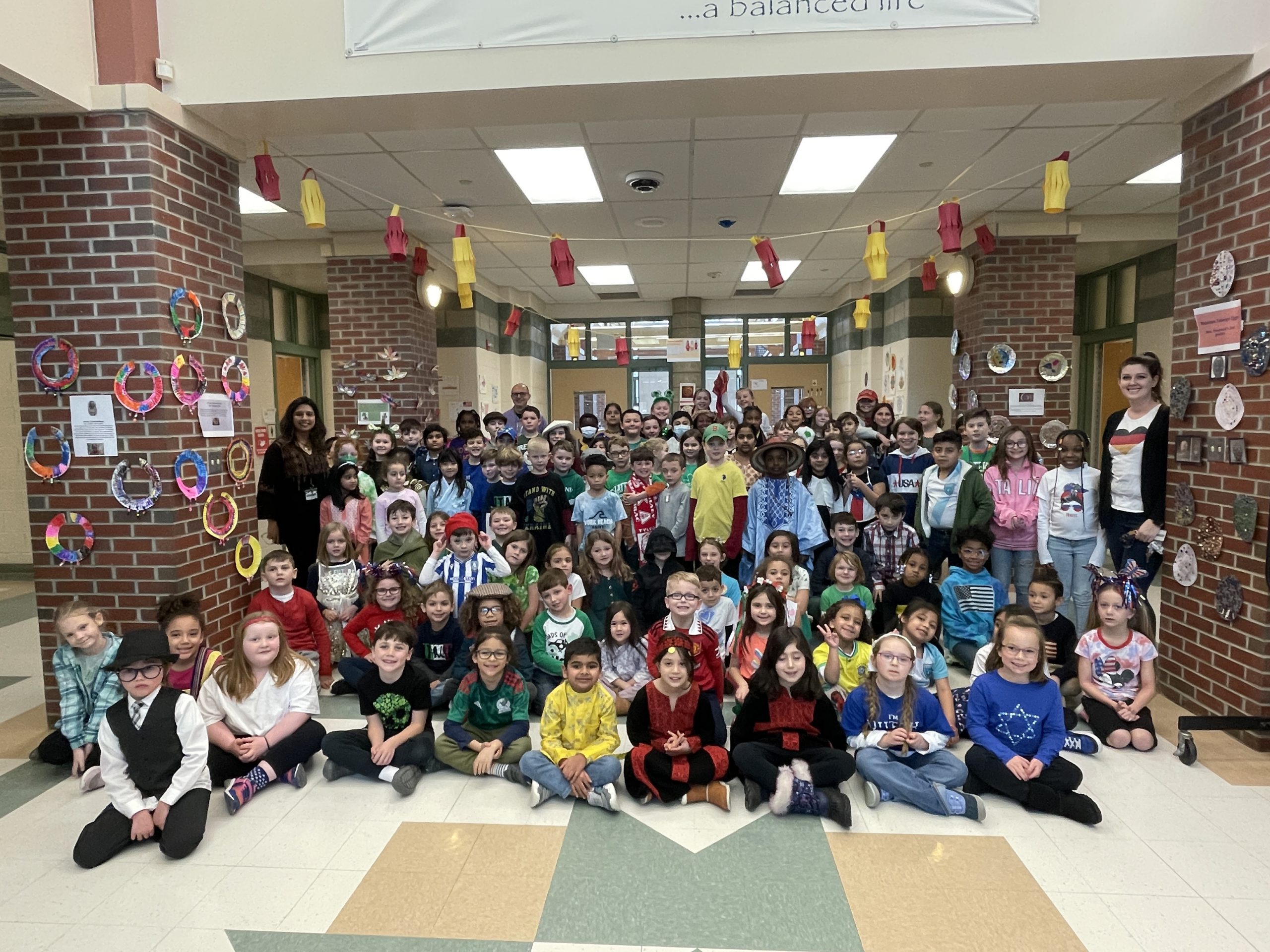 Shatekon celebrated  annual Heritage Week. This included a map display of where students and staff are from and several multi-cultural art projects including: African tribal necklaces, Brazilian Carnival masks and Mexican folk art. On Heritage Dress-Up Day, students (and staff) celebrated the countries they identify with by wearing clothing or accessories typical of that country.