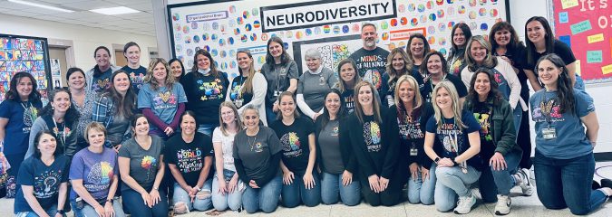 Chango celebrated our neurodiverse learners this past month and “Minds of All Kinds”. Each student colored in their brain to match their strengths and interests to celebrate our diverse learning styles here at Chango.