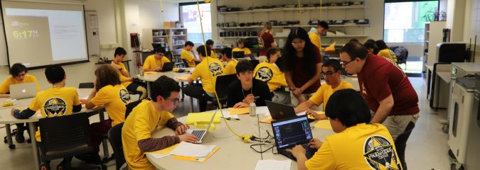 Students from the technology department participated in the 36th annual programming contest on Friday, April 12th at Siena College.