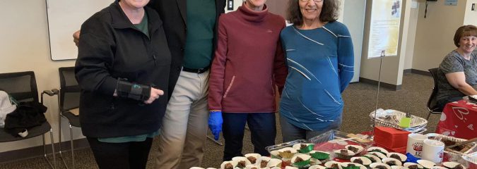 Shen has played an active role supporting Two Towns-One Book since its inception. Dr. Robinson and his team took second place in the Lessons in Chemistry Brownie Bake-off!