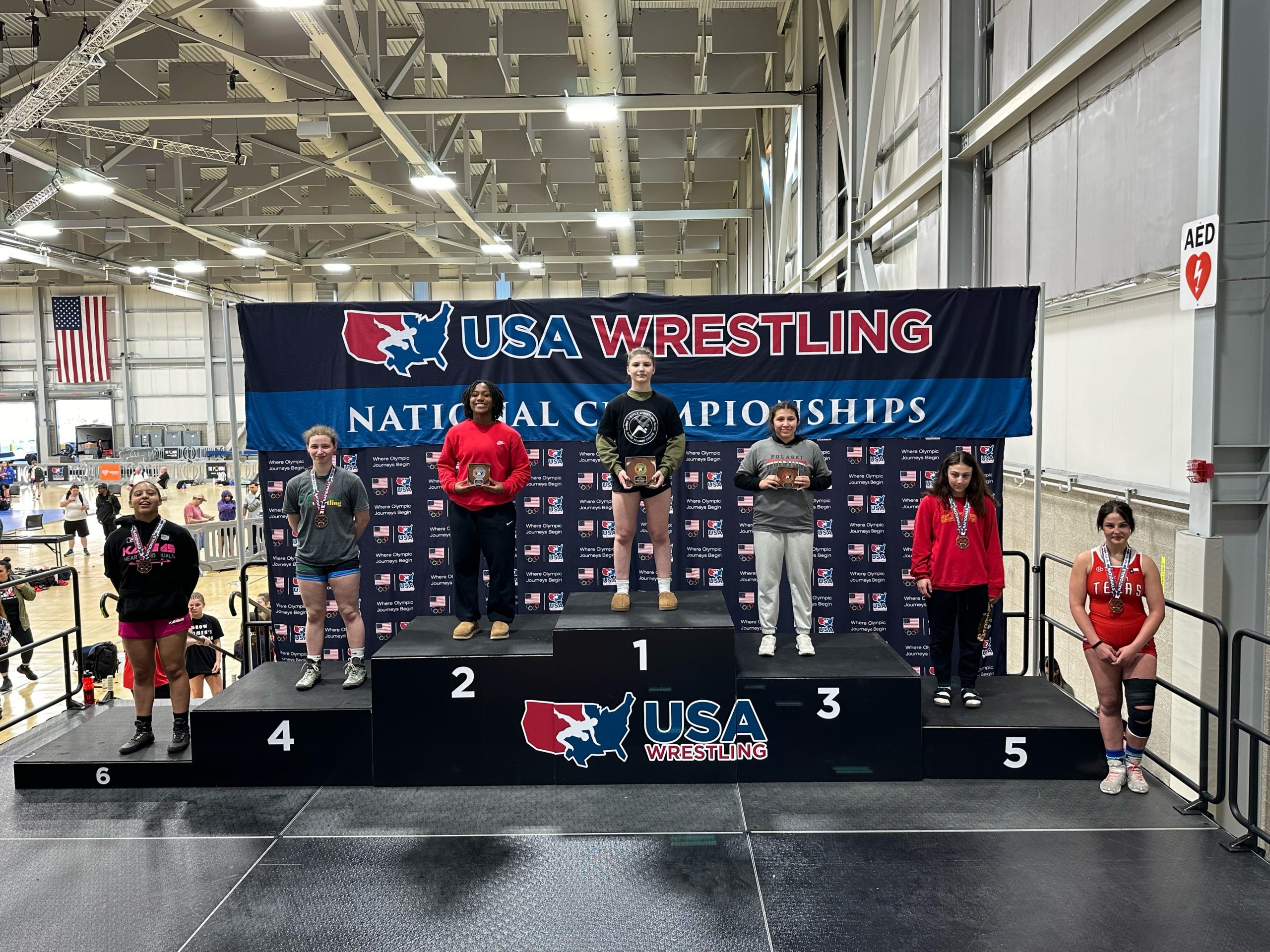 Koda 8th grader, Ava Guilmette, won 1st place (her sixth national title