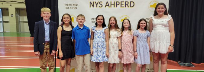 Chango 5th Grade students chosen to receive the Sandra G. Morley Capital Area P.E. Student Leadership Award on May 12th at HVCC in a very special ceremony. Congrats to these 8 Chango students!