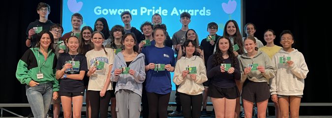 Congratulations to the Gowana students for being recognized for their high academic standards, citizenship, contribution to our school, or kindness.