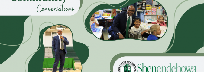 Please join us for Community Conversations with Superintendent Dr. L. Oliver Robinson on Saturday, May 10 at 10am at the Clifton Park/Halfmoon Library – Room A&B. All are welcome to attend to learn about and discuss educational ideas and issues.