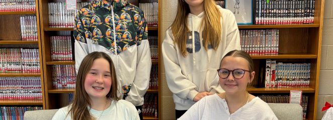These four students do an incredible job doing the morning announcements for Gowana! They will surely be missed as they move up to HSW next year!