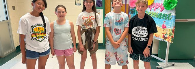 Congratulations to George Northrup for being the Team 6-2 Champion of this year’s Social Studies Survivor Competition in Mrs. Ricci’s class. Class winners were Elise Yan, Joycelyn Krawczyk, Avery Vasquez, and Christian Cassels.