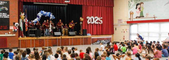 Skano celebrated the last day of school with the help of Alex Torres & His Latin Orchestra!