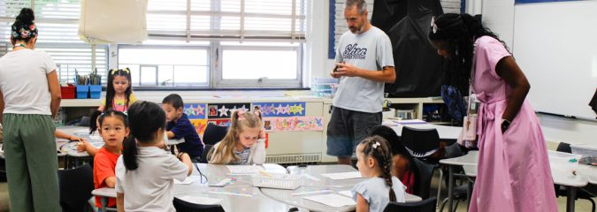 Summer programs are in full swing! Interim Superintendent Dr. Wilson-Turner visited Summer School, Literacy Support, Math Enrichment, and ENL classes on Monday morning.